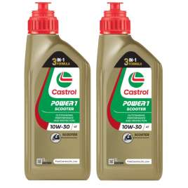 2LT OLIO MOTORE CASTROL POWER 1 SCOOTER 4T 10W30 SCOOTEK 15F543