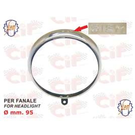 CORNICE FANALE ANTERIORE FARO SIEM VESPA 125 1948-1951