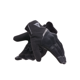 Guanti moto estivi Uomo in tessuto traspirante METRAX AIR GLOVES Nero-Antracite