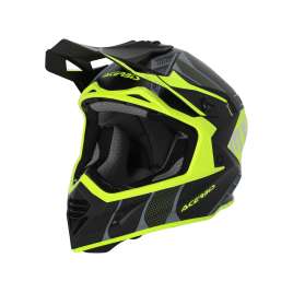 ACERBIS CASCO MOTO CROSS ENDURO X-TRACK 22-06 NERO/GIALLO FLUO 0025032.457