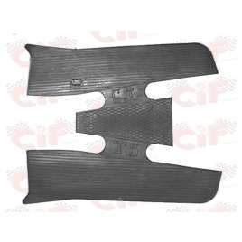 TAPPETO IN GOMMA COLORE NERO VESPA 125 T5