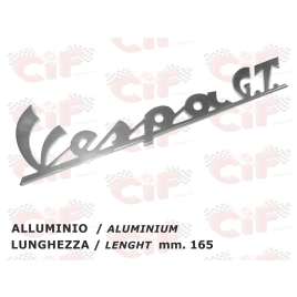 TARGHETTA VESPA GT TRAFORATA PER SCUDO ANTERIORE PIAGGIO 015171