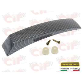 CRESTA CARBONE LOOK PER PARAFANGO ANTERIORE VESPA PX PE 125 150 200 ARCOBALENO