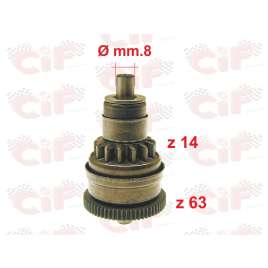 RINVIO MOTORINO AVVIAMENTO SCOOTER APRILIA-GILERA-PIAGGIO 50 RIF. 82531R-286174