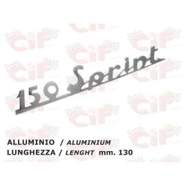 TARGHETTA 150 SPRINT TRAFORATA POSTERIORE VESPA SPRINT 150