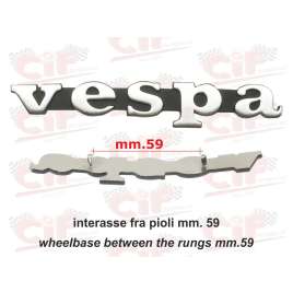 TARGHETTA VESPA PER SCUDO ANTERIORE VESPA PX 125 150 200 RIF. PIAGGIO 241012