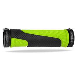 Coppia Manopole PROGRIP ATV 997-295 Verde Fluo/Nero Chiuse