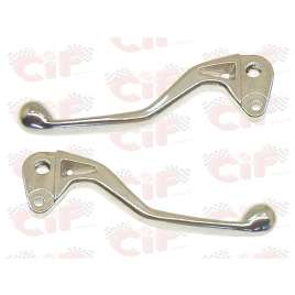 COPPIA LEVE CROMATE IN ALLUMINIO VESPA PK 50 - PK FL