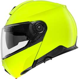 CASCO SCHUBERTH C5 GIALLO FLUO MODULARE MOTO