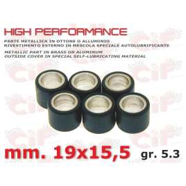 KIT RULLI GR.5,3 (19x15,5) PULEGGIA MOTRICE