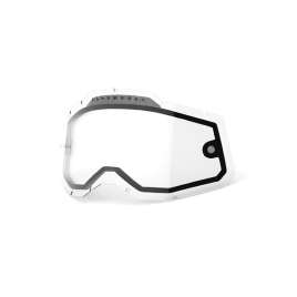 LENTE DOPPIA TRASPARENTE CON PRESE ARIA PER MASCHERE RC2/AC2/ST2 100%