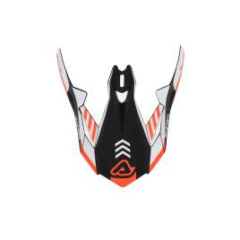 ACERBIS VISIERA X-TRACK 22-06 NERO/ARANCIO FLUO 0025081.446