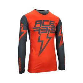ACERBIS MAGLIA MOTO CROSS ENDURO X-FLEX BLIZZARD ARANCIO/GRIGIO 0026037.207