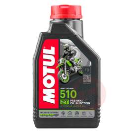 OLIO MOTUL 510 2T MOTO / SCOOTER SEMISINTETICO MISCELA TECHNOSYNTESE PRE-MIX / OIL INJECTION