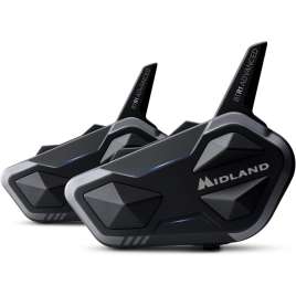 Midland BTR1 Advanced Doppio C1529.01 Coppia Interfono Moto Bluetooth Twin