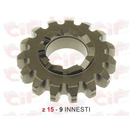 INGRANAGGIO AVVIAMENTO 15 DENTI APE 50 APE P 50 FL - APE 250