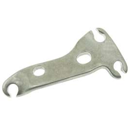 Piastra piastrina staffa guida cavi fili al manubrio per Piaggio Vespa 50 L R N (FARO TONDO)