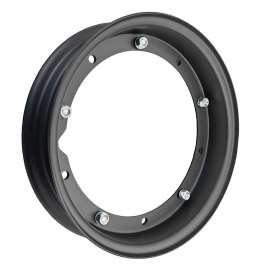 CERCHIO NERO OPACO VESPA PX 125 150 200 VESPA 50 SPECIAL PK 50 S XL RUOTA 10"