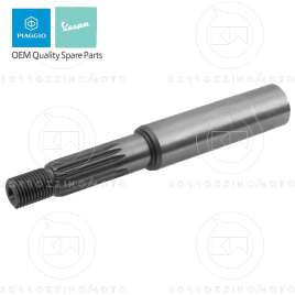 ASSE RUOTA POSTERIORE OEM QUALITY 146mm PER MALAGUTI - MBK 2 SERIE