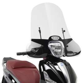 GIVI PARABREZZA 5606A +KIT ATTACCHI A5606A PIAGGIO BEVERLY 125 300 350 2010-2020