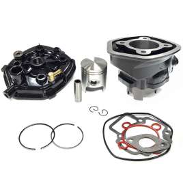 GRUPPO TERMICO KIT CILINDRO MODIFICA Ø47 - 75cc PIAGGIO 50 ZIP NTT NRG GILERA RUNNER APRILIA SR LC LIQUIDO
