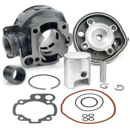 GRUPPO TERMICO 75cc KIT CILINDRO PISTONE MONOFASCIA Ø49 MINARELLI AM6 AM345