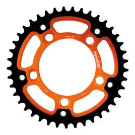 CORONA SUPERSPROX STEALTH ARANCIO PASSO 525 41 DENTI KTM SUPERMOTO R 990 2009-2013
