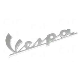 TARGHETTA VESPA TRAFORATA ALLUMINIO SCUDO ANTERIORE VESPA SPRINT 150 SUPER RALLY 180