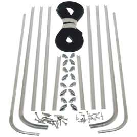 SERIE STRISCE PEDANA LISTELLI IN ALLUMINIO VESPA 125 (VNB1-2) (’59-’61) - VESPA 125 (VNA 1-2) (’58-’59)
