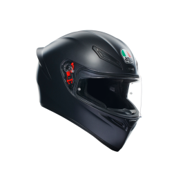 Casco Moto Integrale AGV K1 S AGV E2206 MATT BLACK Nero Opaco Mono