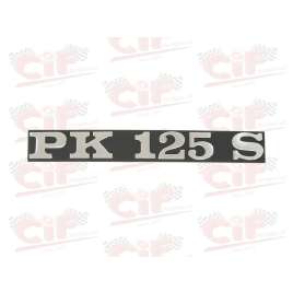 TARGHETTA PK 125 S PER COFANO LATERALE VESPA PK 125S RIF. PIAGGIO 195635