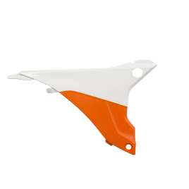ACERBIS COPERCHIO CASSA FILTRO ARANCIO/BIANCO KTM EXC 125 2014 2015 2016 0017202.203.016