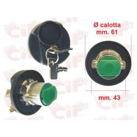 TAPPO SERBATOIO BENZINA APE TM 703 BENZINA E DIESEL RIF. PIAGGIO 193627