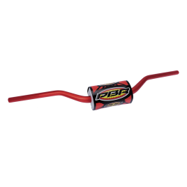 MANUBRIO PBR 1017 ERGAL ROSSO 28-22mm
