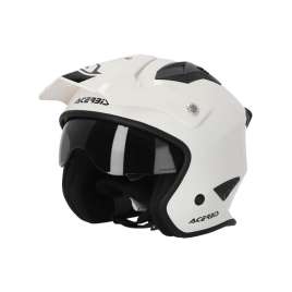 Casco Acerbis Jet Aria 2206 Bianco Lucido