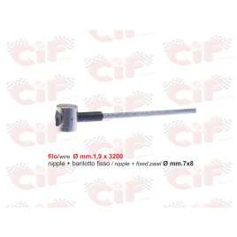 CAVO FRIZIONE INTERNO PIAGGIO APE TM P602 - TM P703 (FILO 1,9x320)