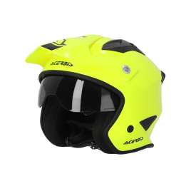 Casco Acerbis Jet Aria 2206 Giallo Fluo Alta Visibilità