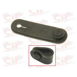 FASCETTA IN GOMMA FERMA CAVI AL MANUBRIO CIAO BRAVO BOXER Sì 50 RIF. PIAGGIO 307166
