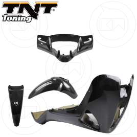 KIT CARENE 4 PEZZI CARENA VERSIONE ORIGINALE NERO PIAGGIO LIBERTY 50/125/150/200 RST 2004->