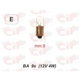 Lampadina Ba 9s (12v 4w) Luce Posizione Anteriore / Posteriore