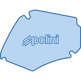 Polini 203.0140 Filtro Aria Piaggio Zip 50 Fast Rider Zip 100 - Zip 50 4t