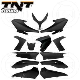 KIT CARENE 13 PEZZI CARENA VERSIONE ORIGINALE NERO LUCIDO YAMAHA T-MAX 500 2008-2011