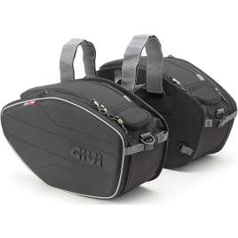GIVI EA101C COPPIA BORSE LATERALI ESPANDIBILI UNIVERSALI PER MOTO 19-25LT 