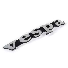 TARGHETTA "VESPA" PER SCUDO ANTERIORE PIAGGIO VESPA 50 SPECIAL - 125 ET3 PRIMAVERA - PX 125 150 200 - RALLY 200