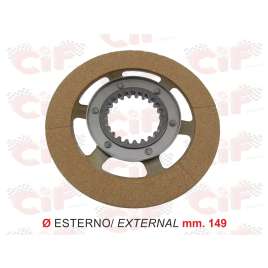 DISCO FRIZIONE CON SCODELLINO APE CAR r.o.  144395