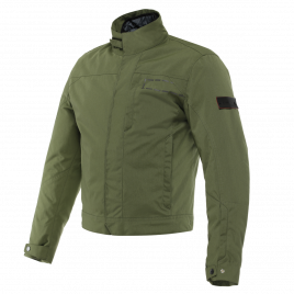Giacca moto Dainese KIRBY D-DRY JACKET BRONZE-GREEN Verde