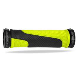 Coppia Manopole PROGRIP ATV 997-299 Giallo Fluo/Nero Chiuse