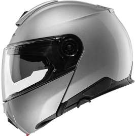 CASCO SCHUBERTH C5 ARGENTO LUCIDO MODULARE MOTO