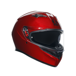 Casco Moto Integrale AGV K3 E2206 Mono Competizione Red Rosso Lucido