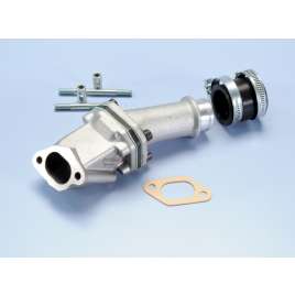 Polini 215.0205 Collettore di aspirazione Monolamellare CP D.24-2 FORI VESPA PK 50 125 S
